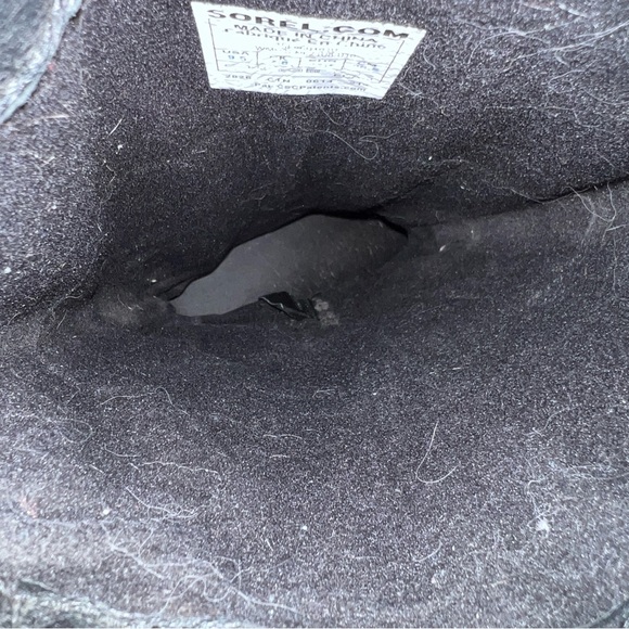 Sorel Slimboot Equestrian Riding Boot, black suede - Picture 8 of 11